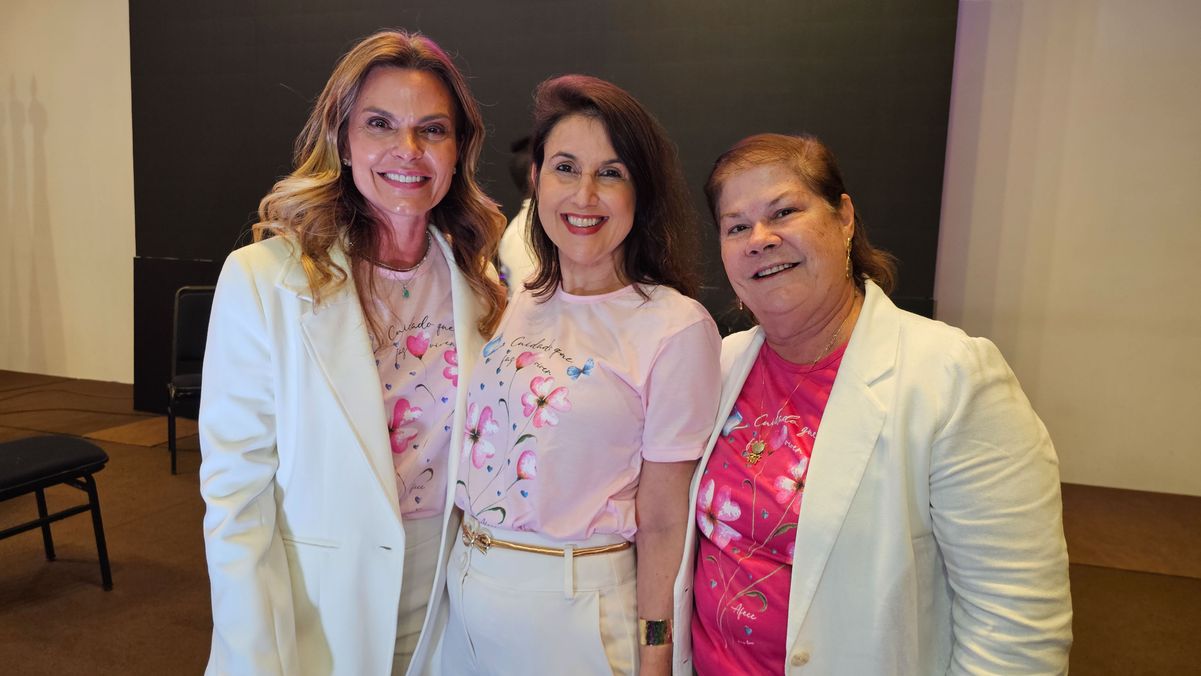 Mariana Buaiz, Renata Rasseli e Virgínia Casagrande