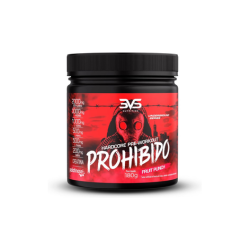 3VS Nutrition Pré Treino Prohibido 180g Sabor Strawberry Margarita