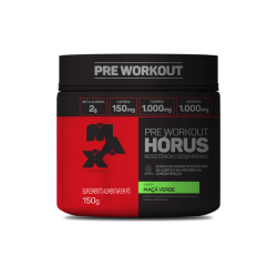 Hórus Pre Workout 150g Maçâ Verde - Max Titanium