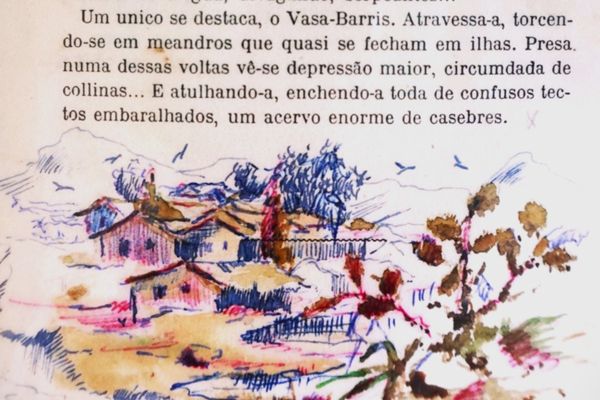 Ilustração da exposição “d’Os Sertões”