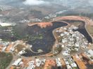 Área queimada em Colatina(Corpo de Bombeiros )