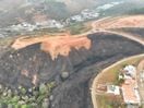 Área queimada em Colatina(Corpo de Bombeiros )