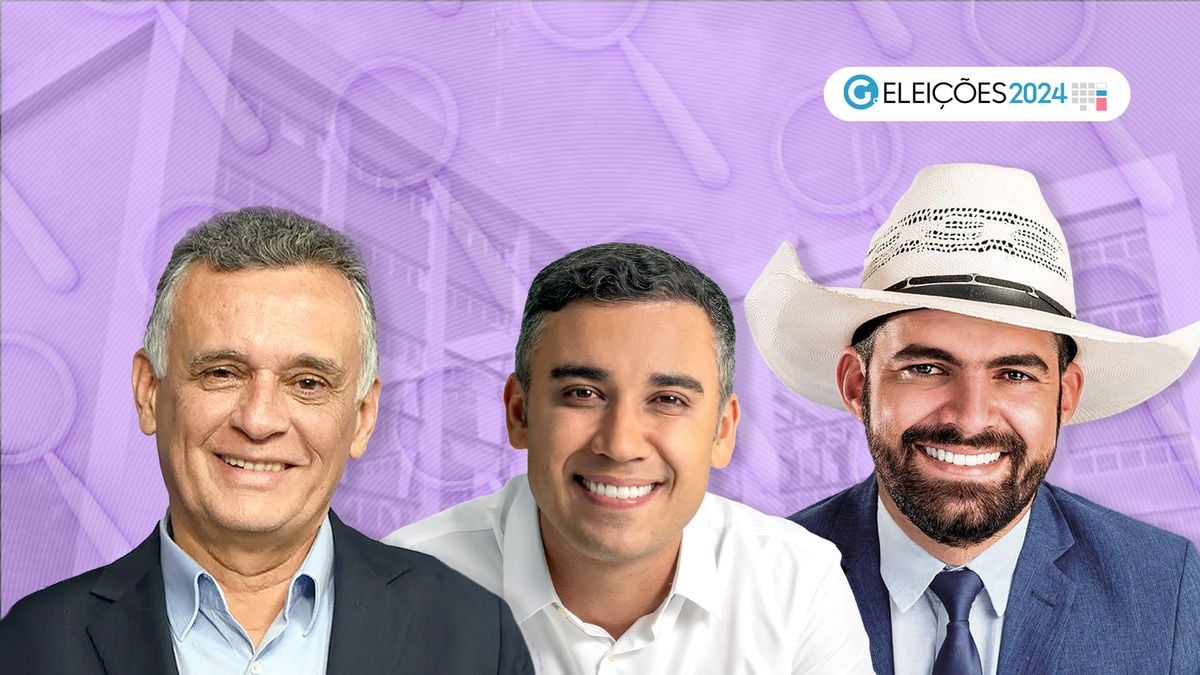 Audifax Barcelos, Weverson Meireles e Pablo Muribeca, candidatos à Prefeitura da Serra, nas Eleições 2024