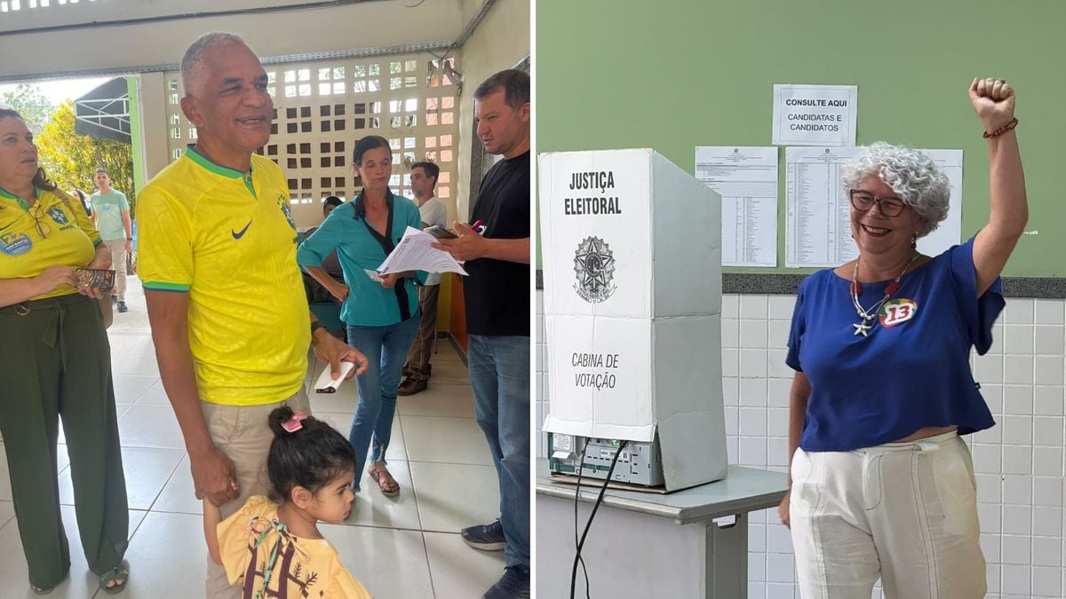 Ivan Bastos (PL) e Célia Tavares (PT) votam neste domingo (6)