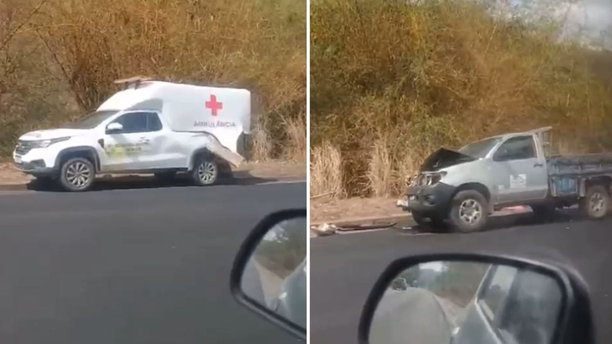 Acidente com ambulância e caminhonete deixa um morto em Colatina