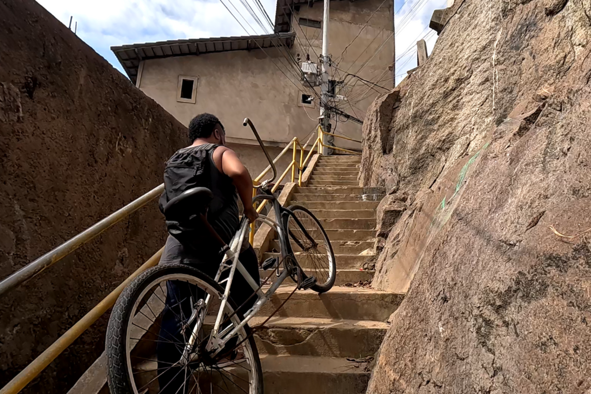 Moradores de Jesus de Nazareth relatam dificuldade na mobilidade com bicicletas