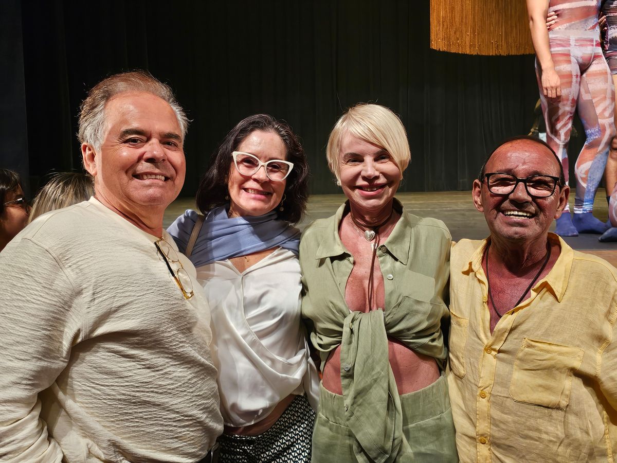 Ricardo e Tereza Dalla,  Rossana Diniz e José  Azevedo