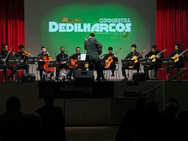 Orquestra Dedilharcos fez uma turnê na Itália neste mês