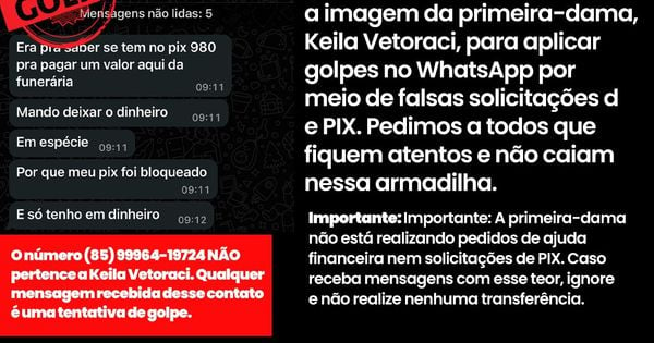 Em meio ao crime brutal em que os sogros do prefeito da cidade foram assassinados, criminosos estão se passando pela primeira-dama para pedir dinheiro