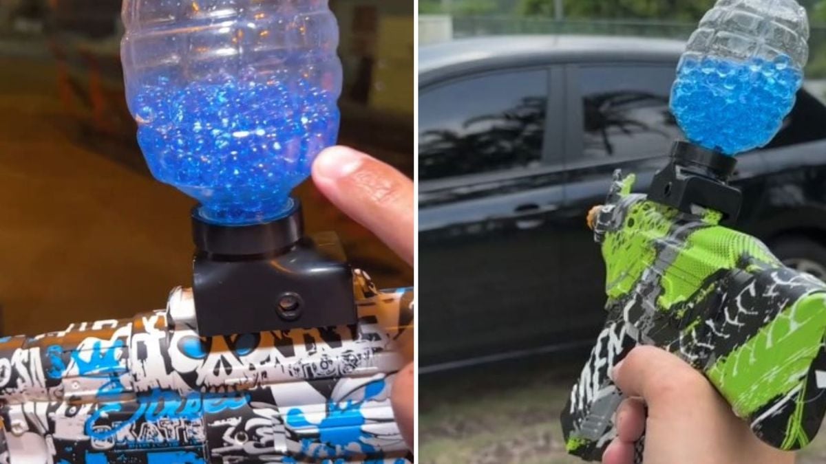 Arma de gel virou febre em todo o Brasil e também tem sido usada no ES
