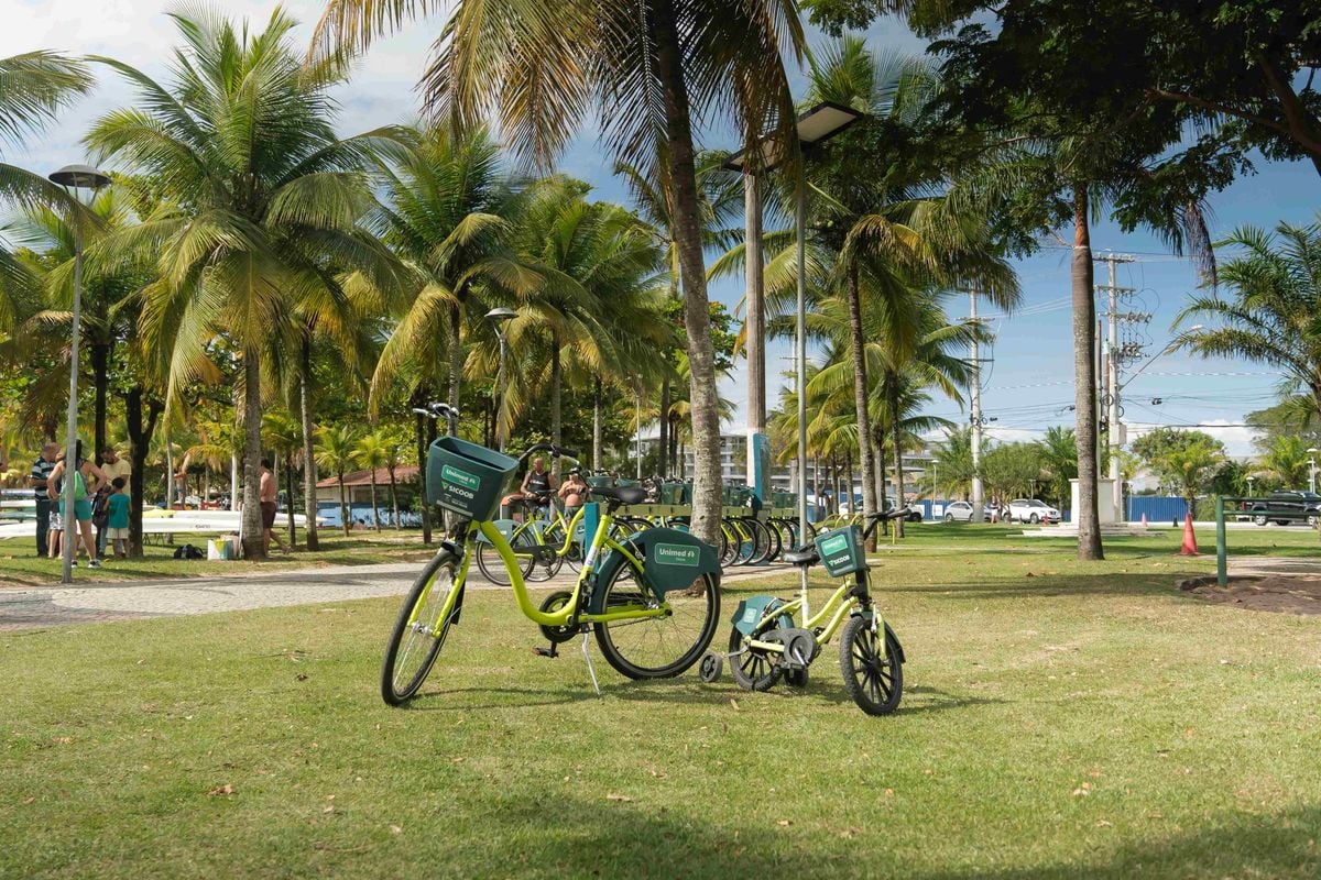 Bicicletas compartilhadas em Vitória e Vila Velha