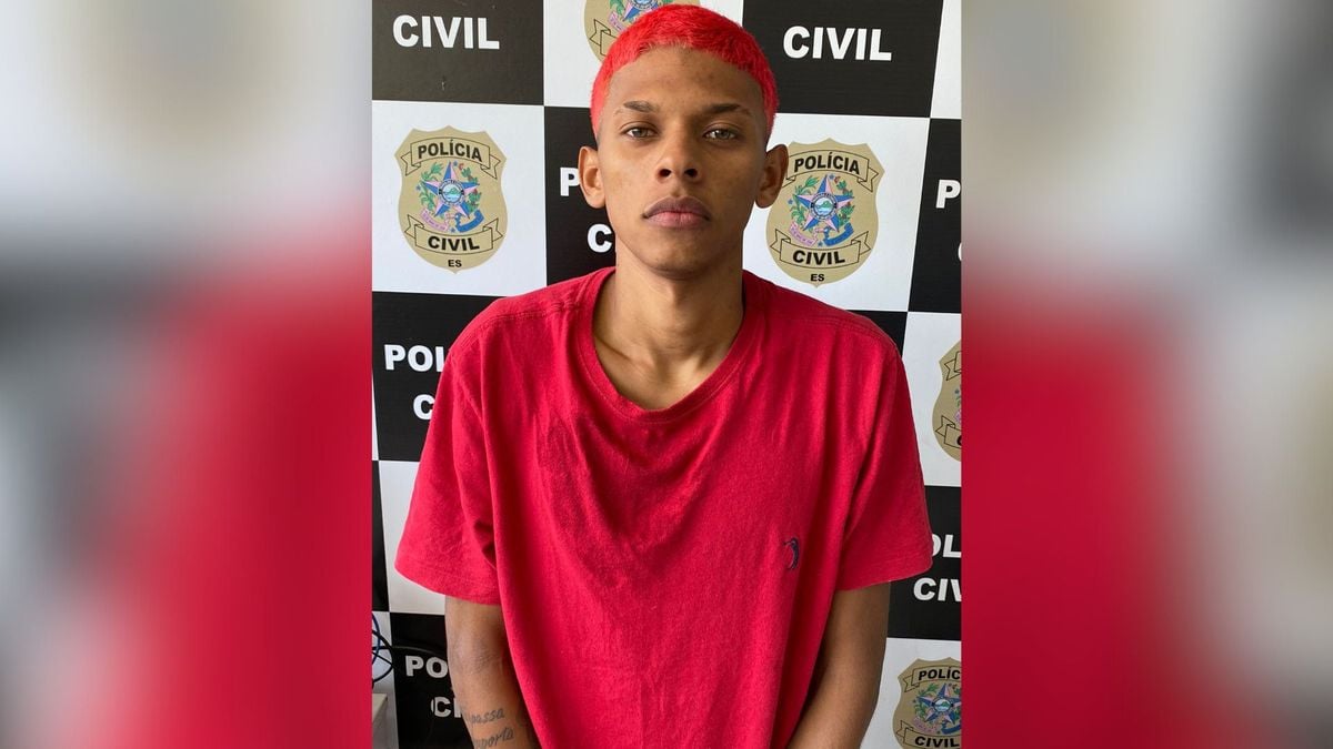 Guilherme Dutra Viana Teixeira, 21 anos, suspeito de ser o mandante do crime por Divulgação Sesp
