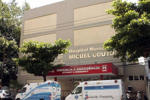 Hospital Municipal Miguel Couto, no Rio de Janeiro, onde criança estava internada