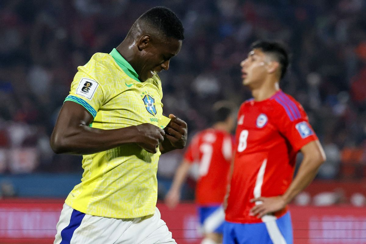 Luiz Henrique marcou o gol da vitória da Seleção Brasileira sobre o Chile