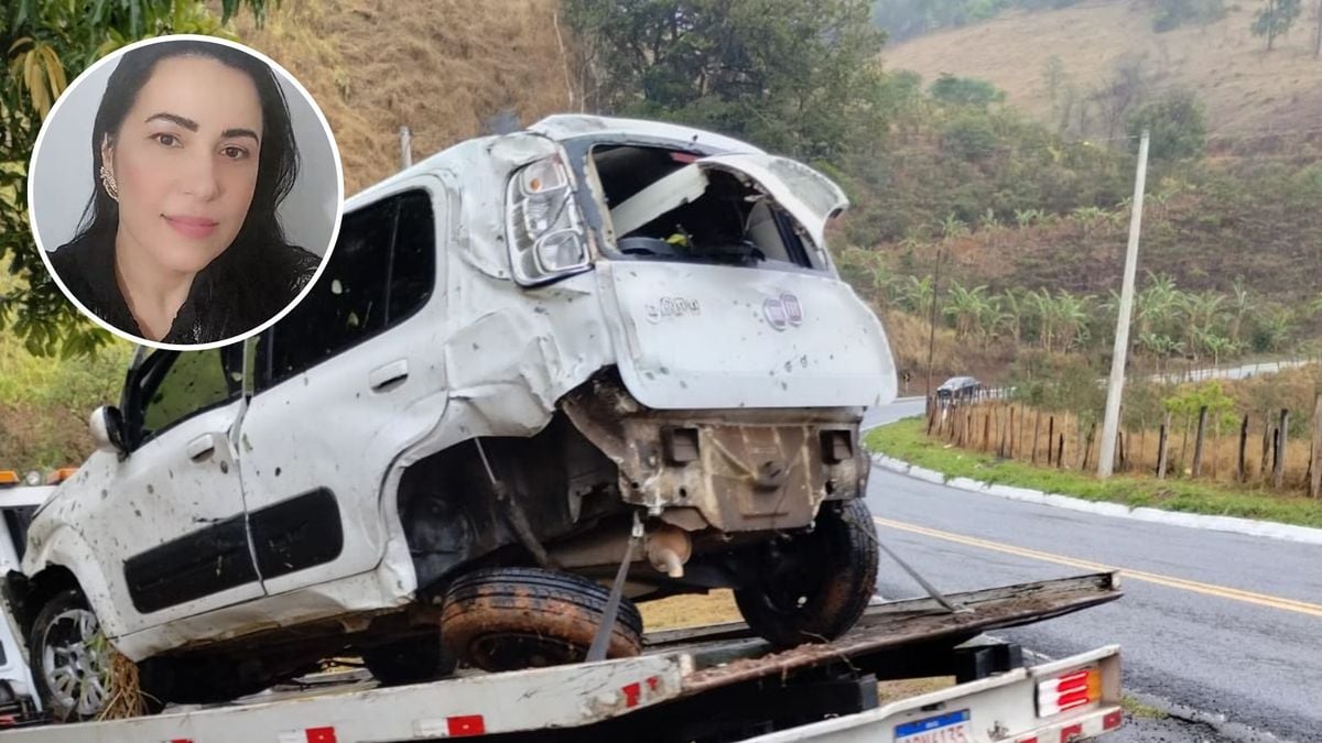 Policial penal morre a caminho do trabalho em acidente de carro no Caparaó