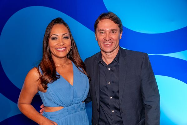 Fabíola de Paula e Mário Bonella