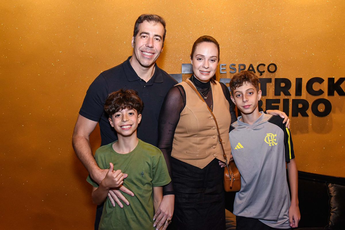 Gustavo, Lorena, Rafael e Arthur Rezende