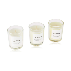 Kit com 3 Velas - Scented Candle Set 50g Cada