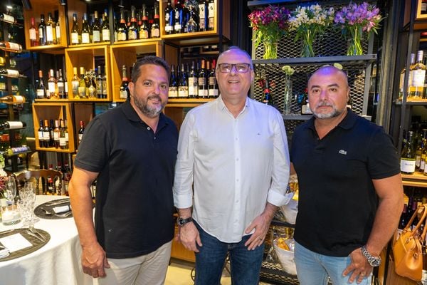 Luciano Leal, Rogério Salazar e Flávio Danieleto