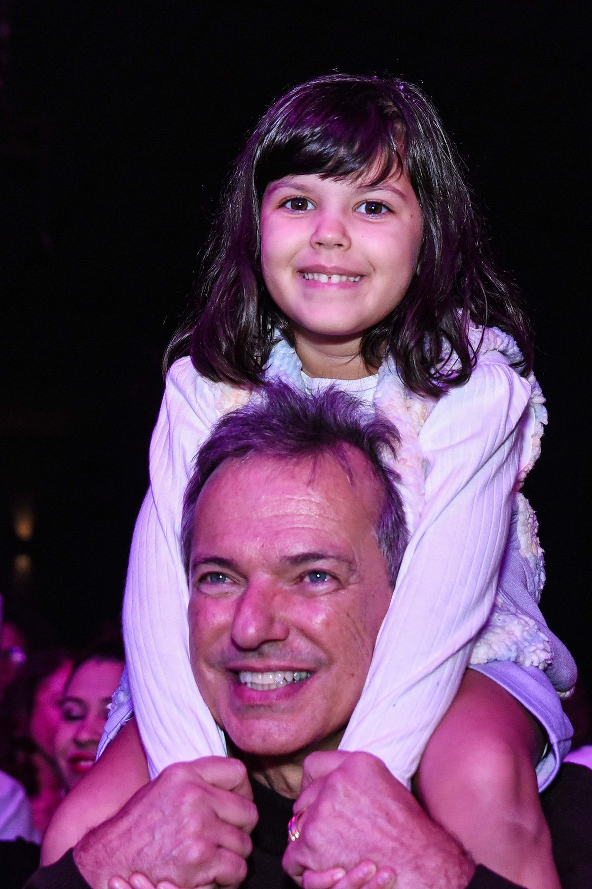 Rodrigo Barbosa com a caçula Sara