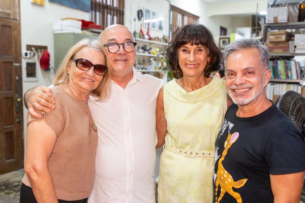 Ivanilde Brunow, Marcelo Silveira, Almerinda Lopes e Rosindo Torres