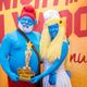 Casal Smurfs Mariza e Lugão