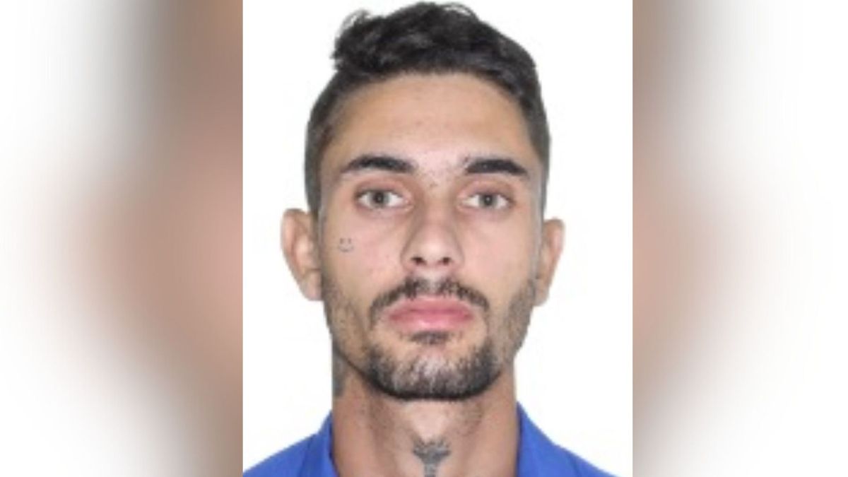 Heric da Silva Fidelis de Miranda, 22 anos, foi preso em Minas Gerais