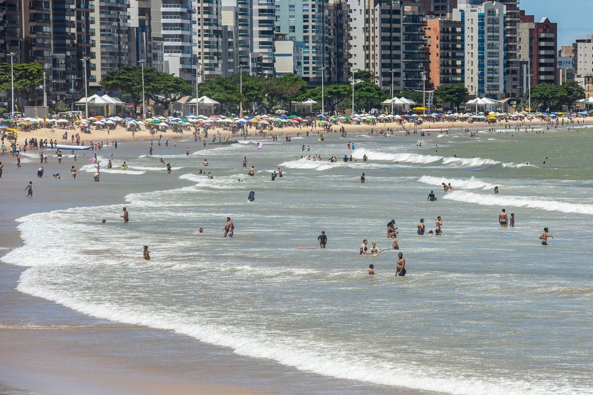 Praia do Morro em Guarapari