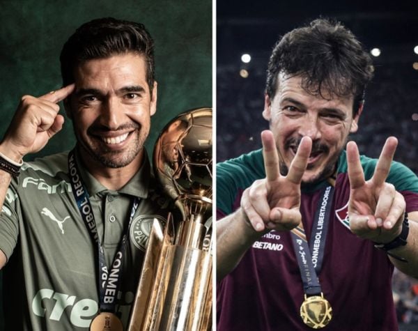 Abel Ferreira e Fernando Diniz na lista de melhores do mundo