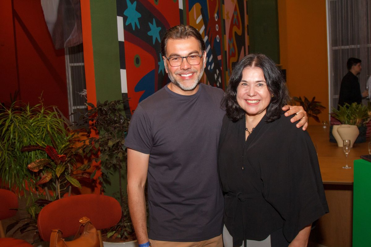 Newton Lima e Rita Tristão