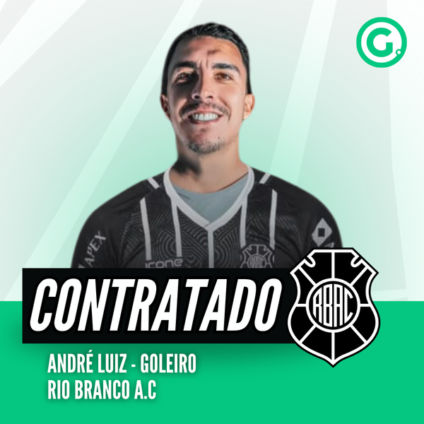 Rio Branco anuncia novo goleiro André Luiz