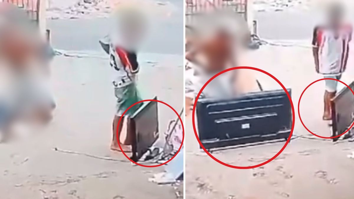 Homem de 28 anos roubou duas televisões de idoso em Cariacica e vendeu em ferro velho.