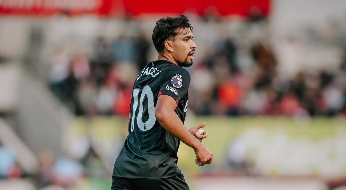 Lucas Paquetá em ação pelo West Ham