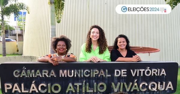 Ana Paula Rocha (Psol), Karla Coser (PT) e Mara Maroca (PP) vão compor a bancada feminina da Câmara da Capital a partir de 2025