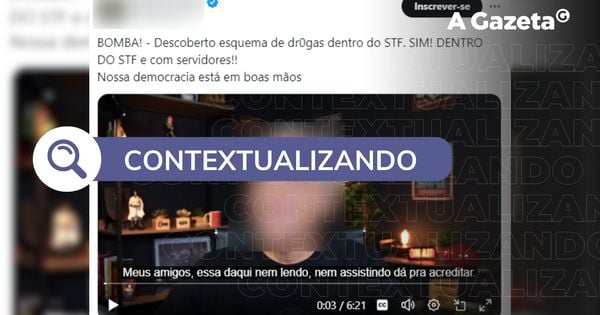 Vídeo publicado nas redes sociais utiliza fatos da ação policial para dizer, erroneamente, que há uma organização criminosa dentro do Supremo Tribunal Federal (STF)