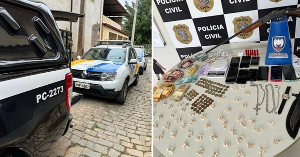 Ação teve objetivo de cumprir dois mandados de busca e apreensão para apurar crimes de receptação, tráfico de drogas e porte ilegal de arma de fogo, no bairro Niterói