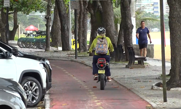 Bikes elétricas ganharam espaço nas ciclovias da Grande Vitória