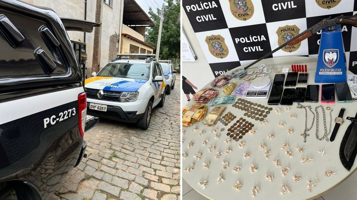 Operação contra o tráfico detém quatro pessoas em Castelo