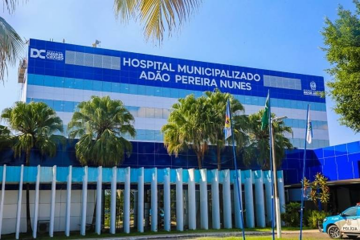 Hospital Municipal Adão Pereira Nunes, em Duque de Caxias, no Rio de Janeiro