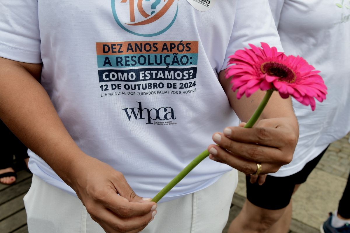 I Caminhada sobre cuidados paliativos por Fernando Madeira