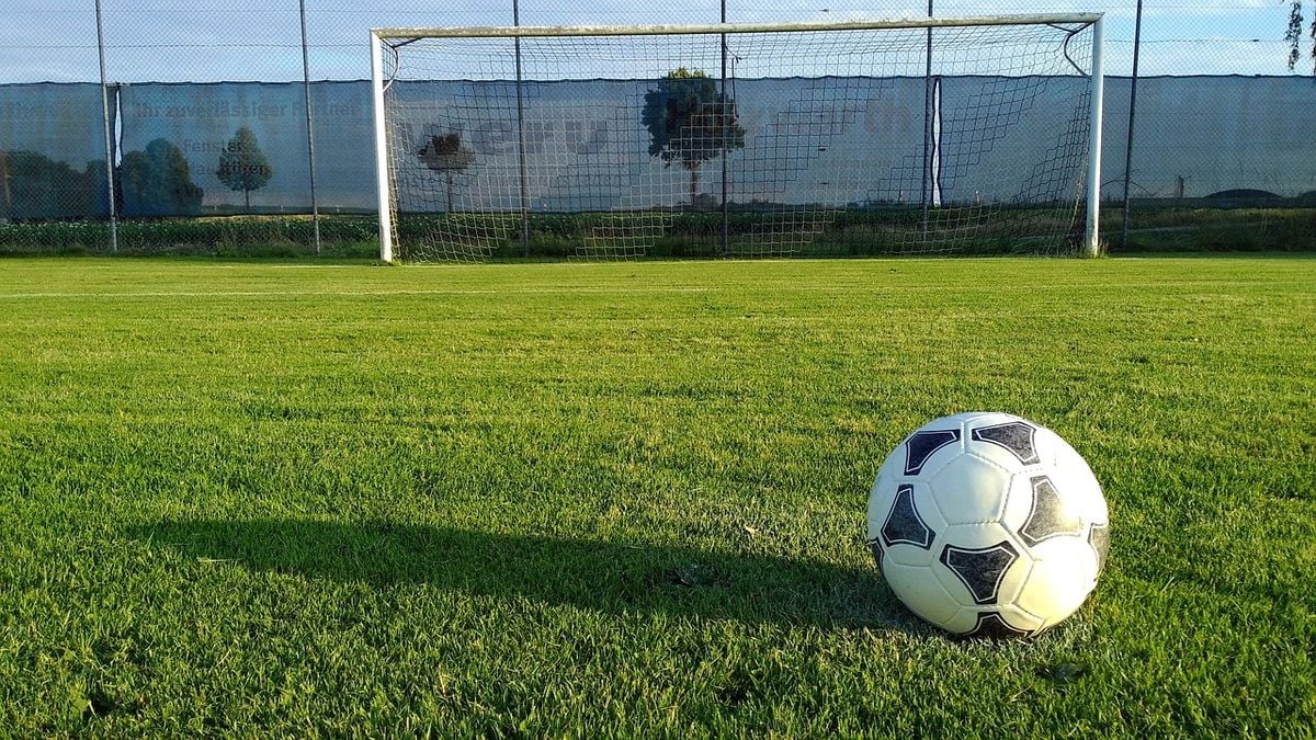 Futebol, campo, bola