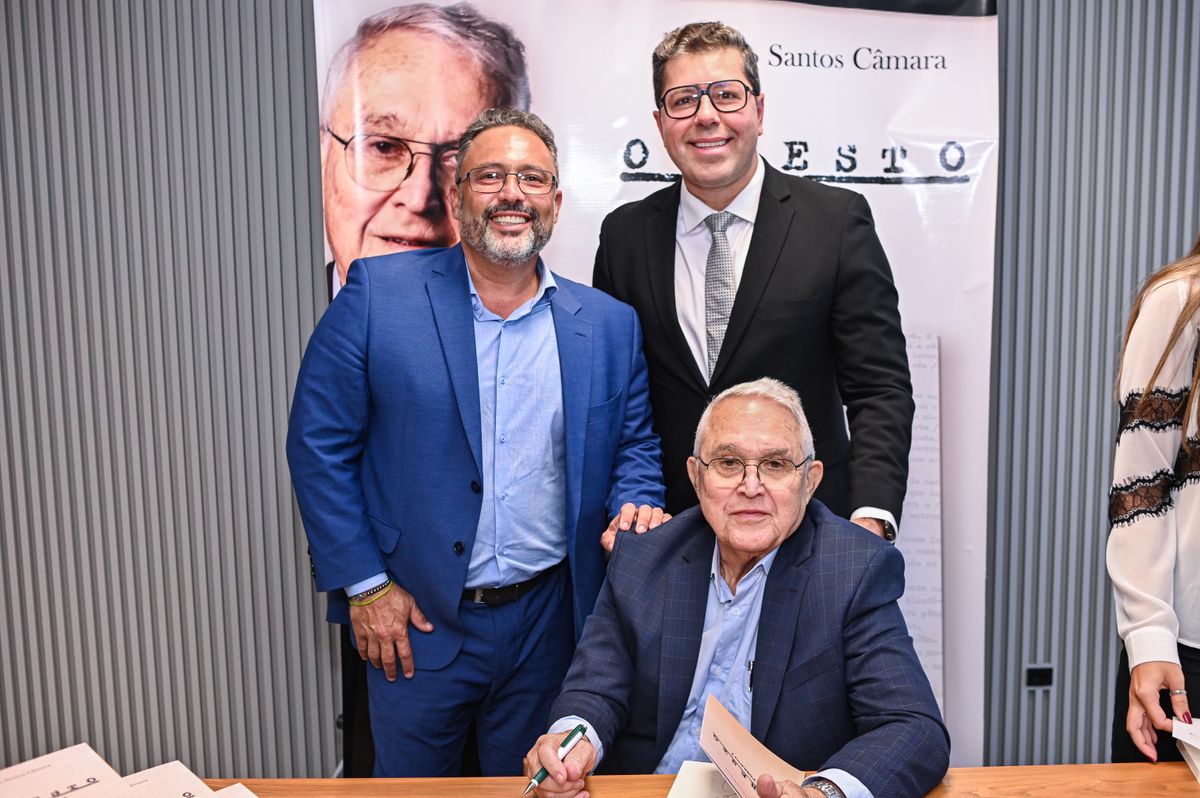 Sandro Câmara , Rodrigo Tristão e Delano Câmara 