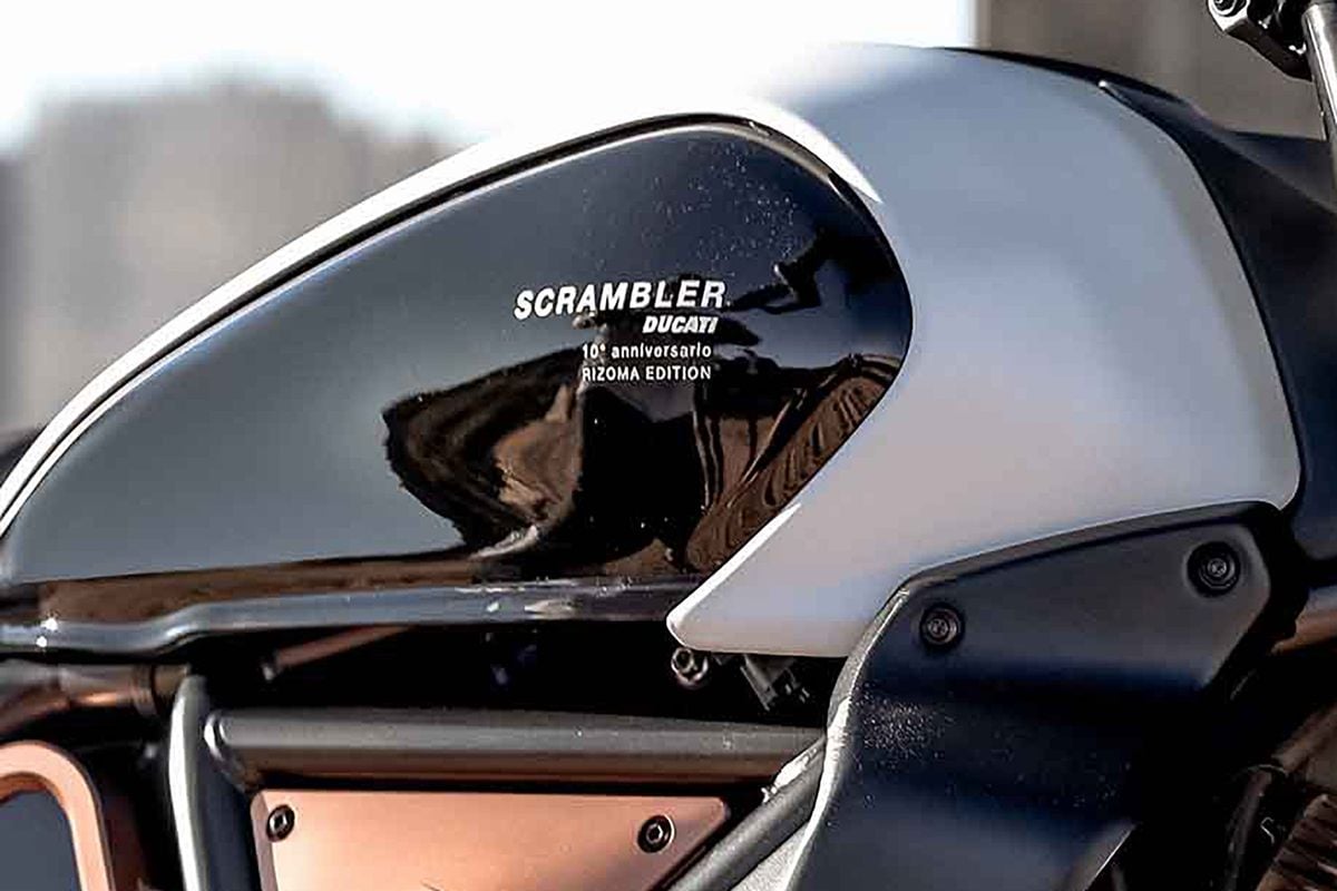  Ducati Scrambler 10° Anniversario Rizoma Edition