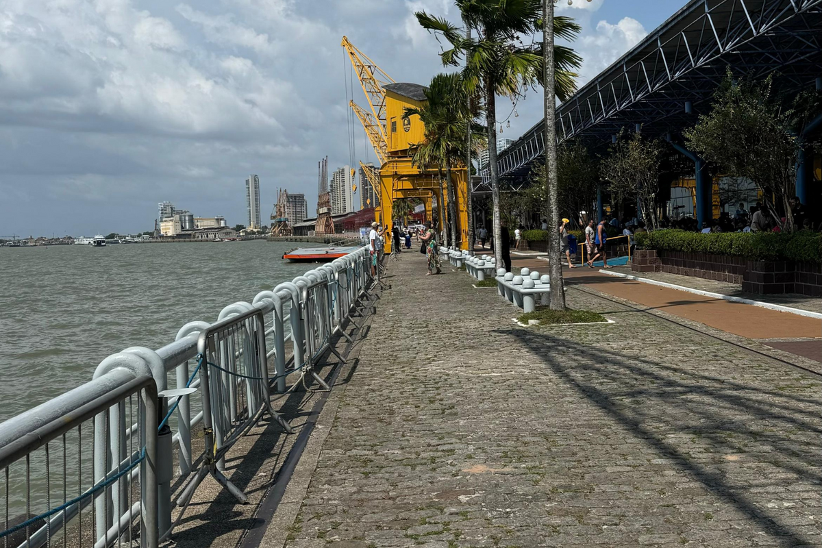 A Estação das Docas é um reduto gastronômico e turístico de Belém