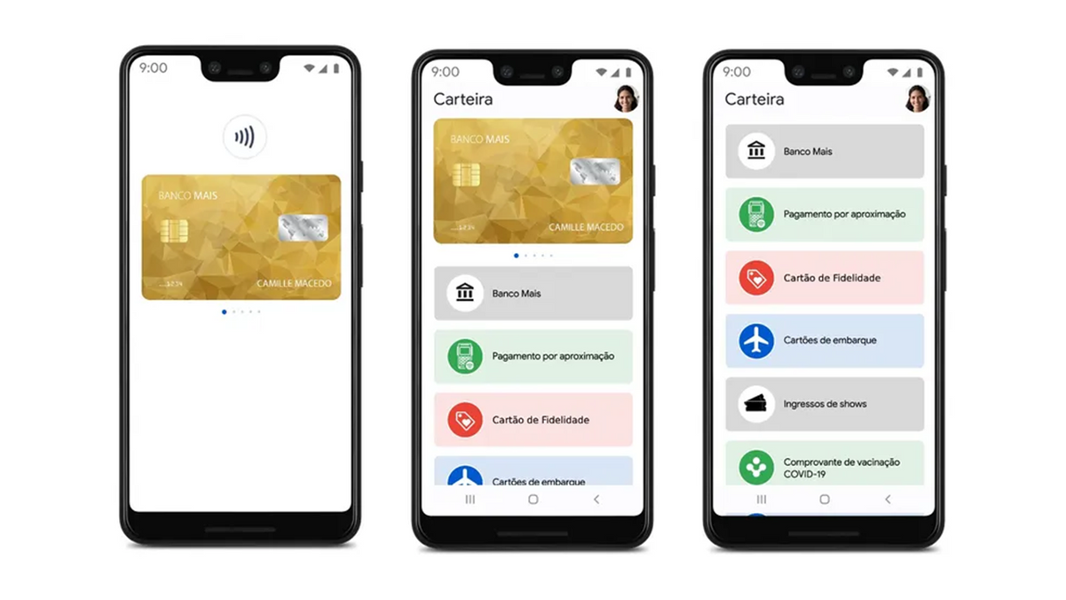 Carteira do Google permite pagamento rápido sem contato por meio do celular