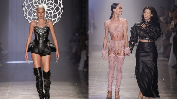 Estilista capixaba une tecnologia e trabalho artesanal em desfile do SPFW