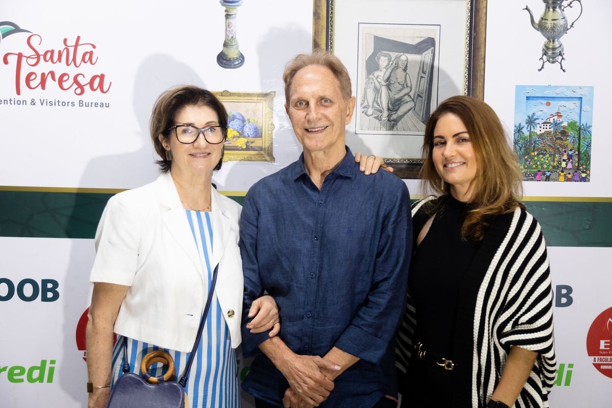 Leonor Reinsen, José Carlos Zamprogno e Kamila Zamprogno