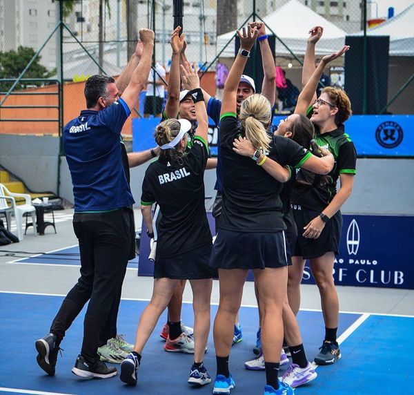 Seleção brasileira de pickleball.