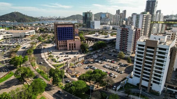 Obras vão criar novo acesso à Ilha do Boi para quem vem da Terceira Ponte ou da Avenida Américo Buaiz, em Vitória