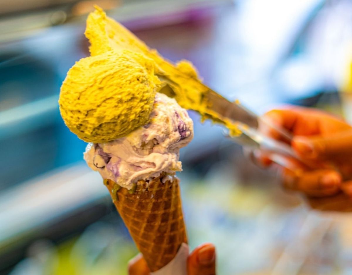 Gelato da Real Gelateria, que inaugura filial no Shopping Vitória